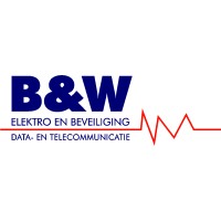 B&W Elektro en Beveiliging Logo