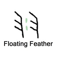 Floating Feather 羽（荷兰）文化艺术策划 Logo