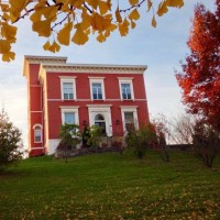 Adam Riddle House in the Mt. Auburn Historic District Logo