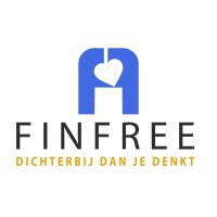 FinFree, Your Freedom is Only a ❤️beat away Logo
