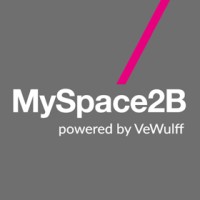 MySpace2B powered by VeWulff Logo