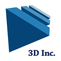 3D Incorporated Logo
