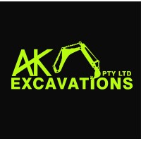 AK Excavations Logo