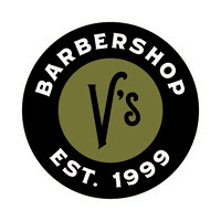 Vs Barbershop Logo