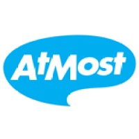 AtMost and AtMostTV digital marketing, content marketing and social media engagement marketing Logo