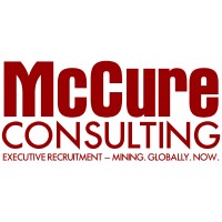McCure Consulting - Executive Recruitment. Mining. Globally. Now. Logo