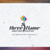 Three Flame® The Marketing Company® Logo