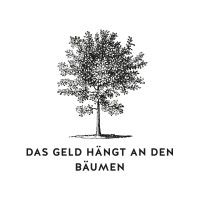 Das Geld hängt an den Bäumen Logo