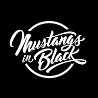 Mustangs in Black Logo