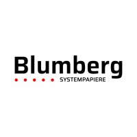 Blumberg Systempapiere Linerless·Labels·POS Rolls· Parking Tickets Medical Paper Logo