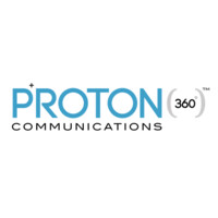 PROTON360™ COMMUNICATIONS Logo