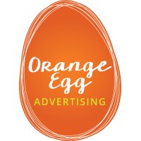 Orange Egg Advertising Logo
