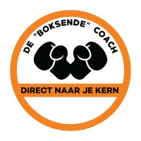 De boksende coach Logo