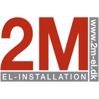 2M El-Installation og 2M Bygningsautomatik A/S Logo