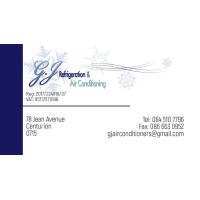 GJ Airconditioning and refrigeration services (Pty) Ltd Logo