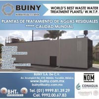Plantas de Tratamientos de Aguas Residuales - Buiny S.A de C.V. Logo