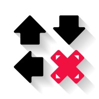 UpDownLeftDie Logo