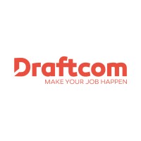 Draftcom Make your job happen Logo