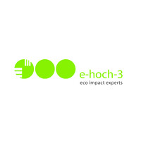e-hoch-3 | eco impact experts Logo