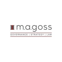 m.a.goss governance + strategy + law Logo