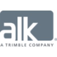 ALK, a Trimble Company Logo