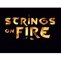 strings on fire Logo
