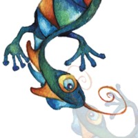 Chameleon Design Logo