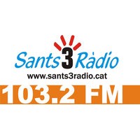 Sants 3 Ràdio Logo
