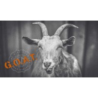 The G.O.A.T. Wine Logo