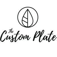 The Custom Plate, LLC Logo