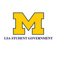 LSA Student Government at the University of Michigan Logo