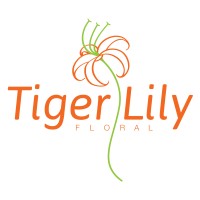 Tiger Lily Floral Logo