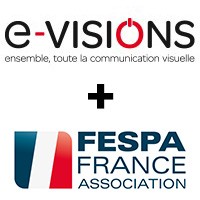 e-VISIONS, lOrganisation professionnelle du secteur de la Communication Visuelle Logo