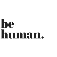 be human. Logo