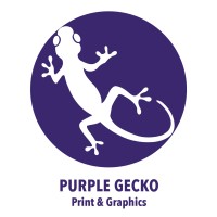 Purple Gecko Print & Graphics Logo