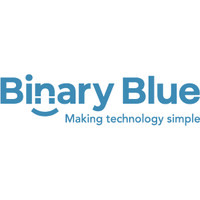 Binary Blue Logo