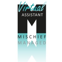 Mischief Managed Virtual Assistant Logo