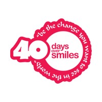 40 Days Over 40 Smiles Foundation Logo