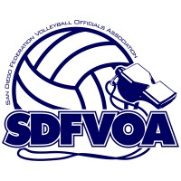 San Diego Federation Volleyball Officials Association Logo