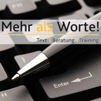 Mehr als Worte! Text | Beratung | Training Logo