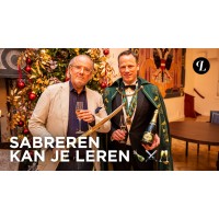 Sabreren kan je leren Logo