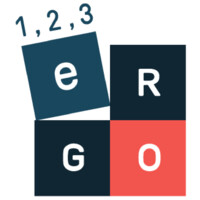 1, 2, 3 Ergo Logo