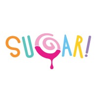 SUGAR! design confectionery & candy store Logo