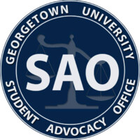 Georgetown Student Advocacy Office Logo