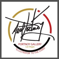 Neal Portnoy Art Studio, Portnoy Gallery Logo