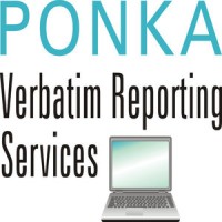 Ponka Verbatim Reporting Services Inc. Logo