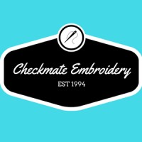 Checkmate Embroidery Logo
