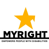 MyRight-Empowers people with disablities Logo