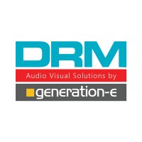 DRM Audio Visual Solutions by Generation-e Logo