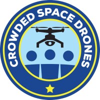 Crowded Space Drones Logo